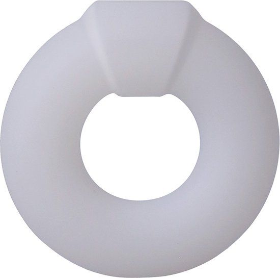 Doc Johnson The Mega Ring Siliconen Cockring Translucent 5.1 cm