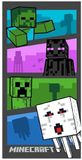 Minecraft BrandMac Minecraft handdoek block 70 x 140 cm - katoen