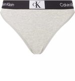 Calvin Klein Dames High Waist Brazilian Slip - Grijs - Katoen/Elastaan