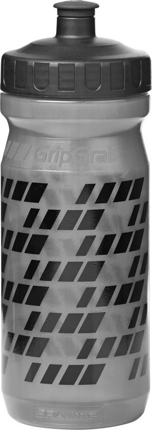 GripGrab GripGrab Drinking Bottle Bidon - Small - 600 ml - Zwart