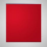 vidaXL Rolgordijn verduisterend 104,4 x 230 cm stofbreedte 100 cm rood