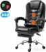 BAKAJI Royalty Line Luxe Ergonomische Bureaustoel - Zwart