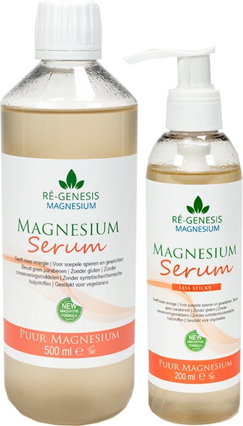 RÃ©-genesis Magnesium RÃ©-genesis magnsium serum voordeel-pakket 500 ml. en 200 ml