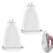 Merkloos Ironing Board Cover White S 0.5 Millimeter 2 Pieces