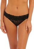 Wacoal HALO LACE Dames Slip Zwart Maat M
