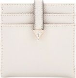 GUESS Kaarthoes Laurel SLG Tab Card Case Bone Lichtgrijs