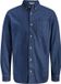 JACK&JONES JJEBROOK JJOXFORD SHIRT AKM 990 NOOS Chemise Homme Manches Longues Coton Regular Fit XL Bleu Denim