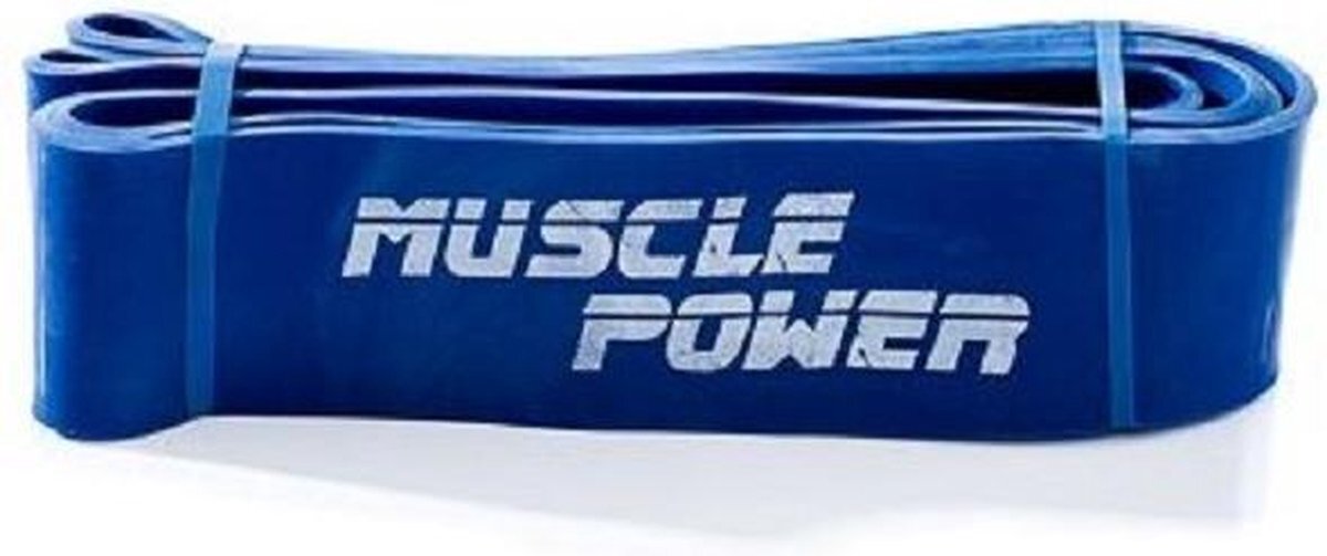 Muscle Power Power Band - Blauw - Extra Sterk