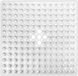Impact Life Tapis de douche - Tapis de douche de luxe - Transparent - Plastique - 53x53 cm