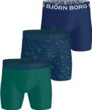Björn Borg Bjorn Borg 3-pack heren boxershort - Sports Microfiber - Groen Combi / L