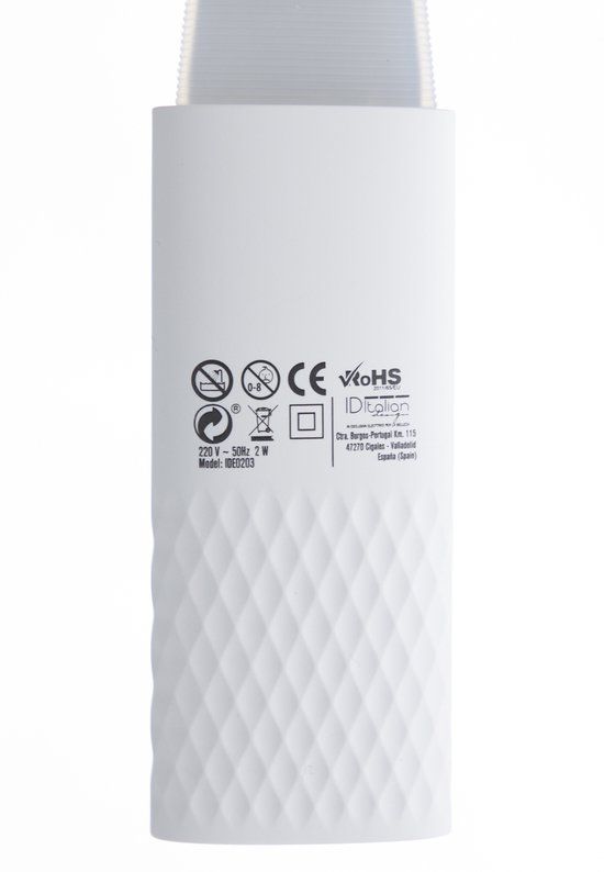 Italian Design Dermasonic EMS Huidscrubber - Wit
