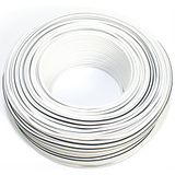 Luidsprekerkabel wit/zwart 2x 1,50mm² 50M ring