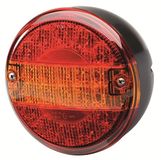 HELLA VALUEFIT Achterlicht - LED - 24V / 12V - Opbouw/geschroefd - ECE/ADR/GGVS - Kleur van het licht: rood/geel - Stekker: platte stekker - rechts/links - Hoeveelheid: 1-2SD 357 026-201