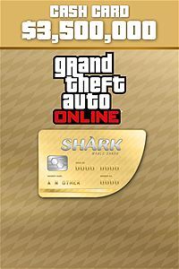 Rockstar GTA V Whale Shark Cash Card Xbox One