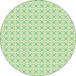 Bonateks, Ronde digitaal bedrukte muismat, antislip onderkant, voor kantoor en thuis, diameter: 22 cm