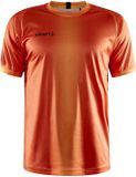 Craft Progress 2.0 Shirt Korte Mouw Heren - Oranje / Zwart | Maat: XL