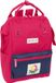 Benetton Sac à dos décontracté Cerise Bleu marine