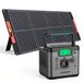 SWAREY chargeur 555Wh avec panneau solaire 100W, centrale électrique, générateur solaire 550W (crête 1100W) batterie domestique avec charge rapide bidirectionnelle USB-C 140W