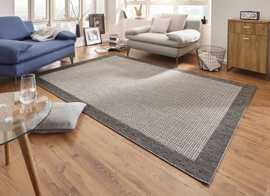 Hanse Home Laagpolig Vloerkleed Natural Grijs 160x230cm