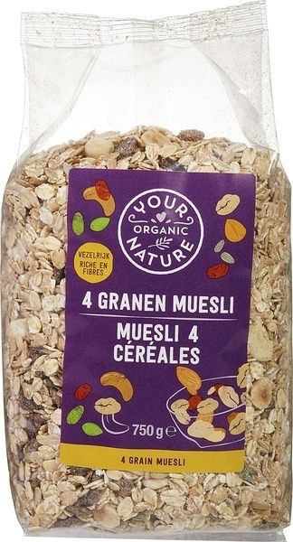 4 granen muesli 500gr