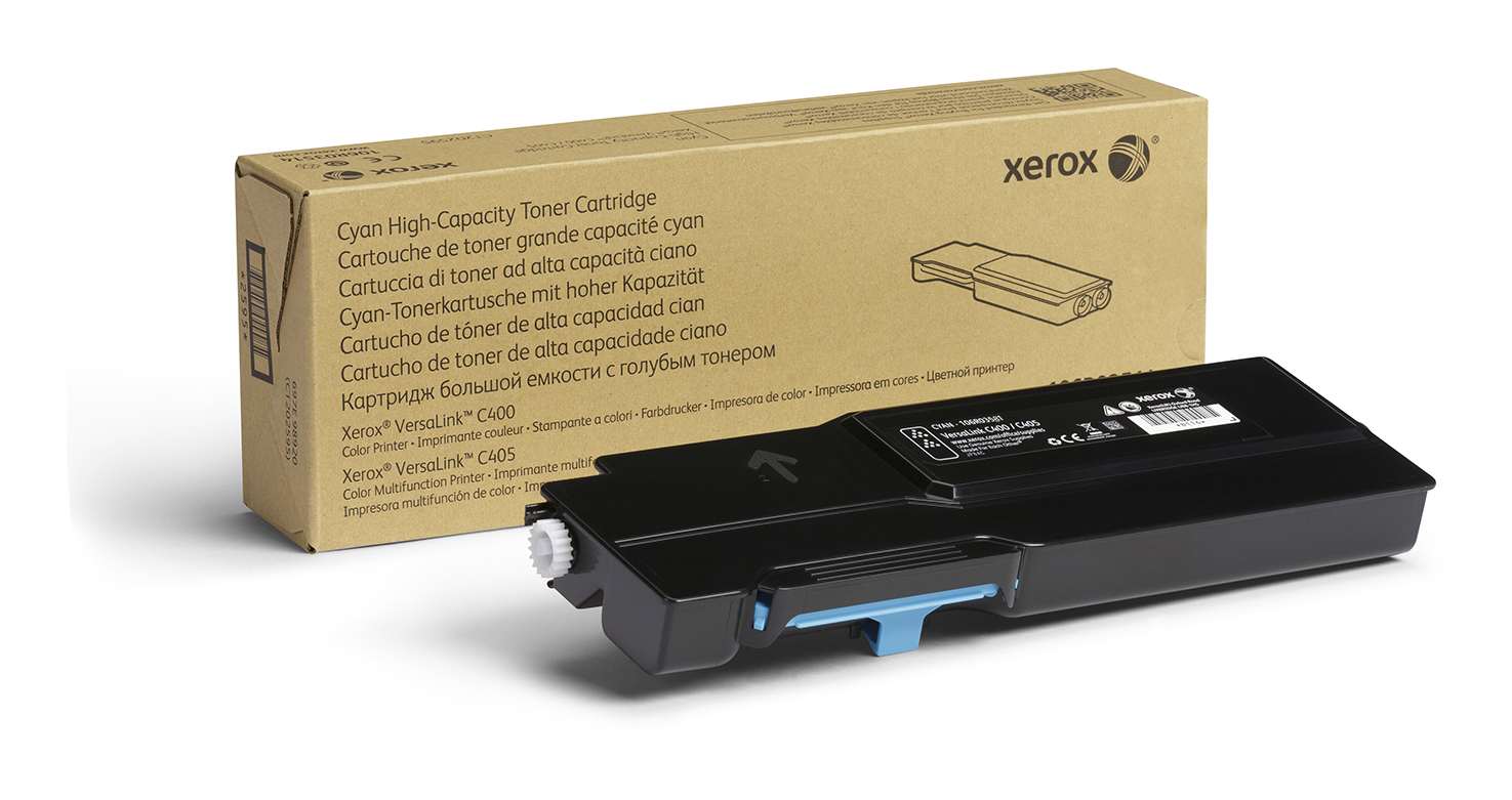 Xerox VersaLink C400/C405 Cassette cyaan toner grote capaciteit (4.800 pagina&#39;s)