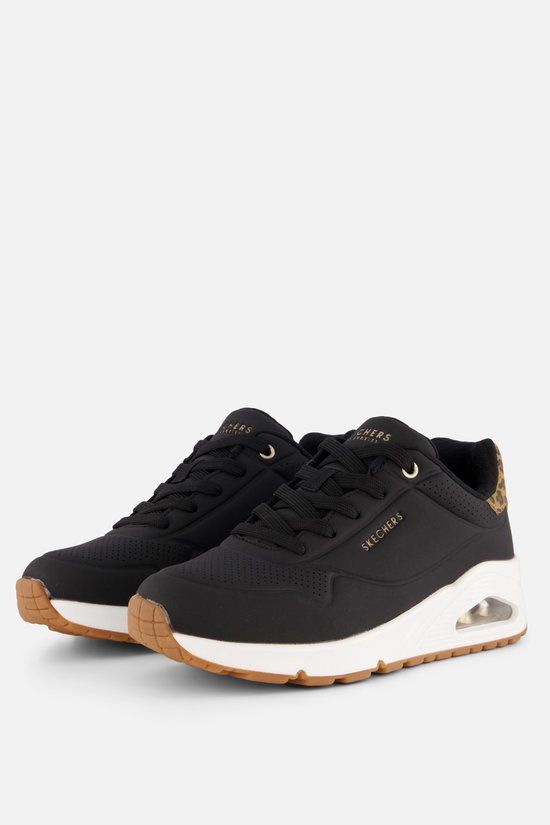 Skechers UNO-JUNGLE NITE Dames Sneakers - Zwart / Multi