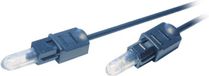 SpeaKa Professional Toslink Digitale audio Aansluitkabel [1x Toslink-stekker (ODT) - 1x Toslink-stekker (ODT)] 1.00 m Zwart
