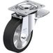 Blickle L-ALEV 160K-ST Zwenkwiel met rem Wieldiameter: 160 mm Draagvermogen (max.): 400 kg 1 stuk(s)