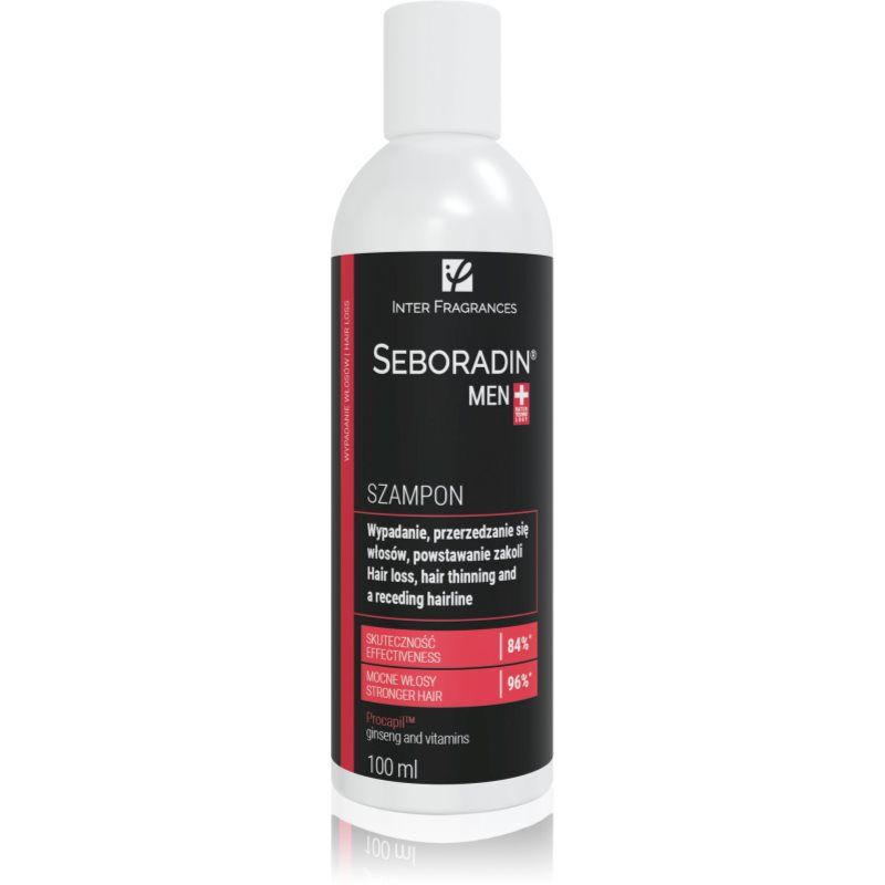 Seboradin Men's Revitalizing Hair Strength Shampoo - 100 Ml