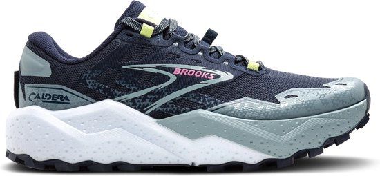 Brooks Caldera 7 Trailrunningschoenen Dames - 41 EU - Donkerblauw - blauw