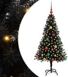 vidaXL Kerstboom Zwart 150 cm PVC
