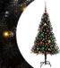 vidaXL Kerstboom Zwart 150 cm PVC