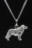 MOOYE ® - Collectie Zilveren Kuvasz ketting hanger - groot