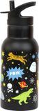 A Little Lovely Company Dubbelwandige RVS drinkfles thermos - Galaxy