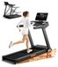 StarTech Tunturi Loopband - L20 - Handmatige hellingshoek 20% - Snelheid tot 14 km/u - Maximaal draagvermogen 180 kg - Opvouwbaar - Schokabsorberend - LCD-display met speakers
