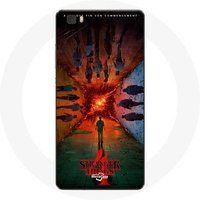 Maniacase Hoesje voor Huawei P8 Stranger Things Seizoen 4 Poster Crews Nieuwe Theorie