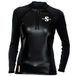 Scubapro Top Hybrid Dames 1 MM-M Koud Water Duikdrukset Unisex - Volwassenen, Zwart, M