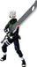 Bandai Figurine d'anime : Naruto Shippuden, Kakashi Hatake, Quatrième Grande Guerre des Shinobi, 17 cm