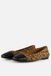 Linea Zeta Leopard Ballerina's bruin Leer - Maat 40