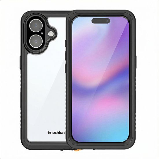 imoshion Waterproof 360 Case voor de Apple iPhone 17 - Zwart