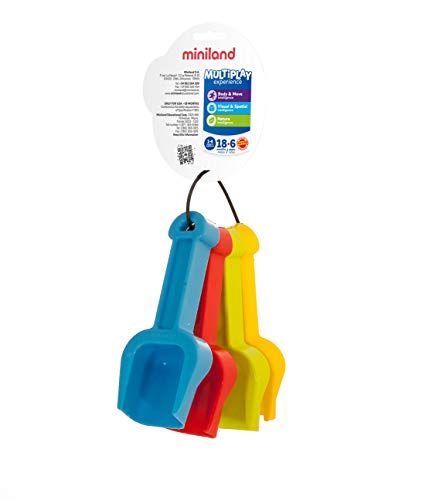 Miniland Miniland29015 Baby speciale geassorteerde schoppen set (4-delig), meerkleurig