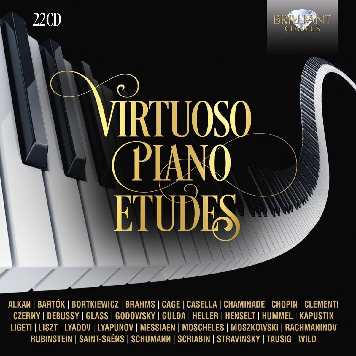 Brilliant Classics Virtuoso Piano Etudes - Muziek