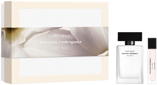 Narciso Rodriguez For Her Pure Musc 50ml EDP Spray / For Her 10ml EDT Spray
