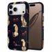 TechProtection Lamo MagSafe iPhone 18 Pro Hoesje Midnight Cherry