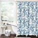 Lush Decor Dolores douchegordijn, 182,9 x 182,9 cm, blauw