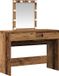 vidaXL Kaptafel Oudhout 100 x 40 x 130 cm Bewerkt hout