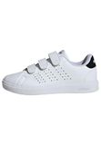 adidas Advantage Base 2.0 Children Shoes, Cloud White/Cloud White/Core Black, 28.5 EU