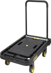 Stanley Opvouwbare Platformwagen FXWT-711 - Max. 200KG - Aluminium - Zwart/Geel