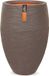 Capi Europe Vase élégant deluxe Rib NL 51x72 Chaud taupe