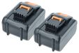 Vhbw 2x Batterie Compatible Avec Worx Wg150 Wg151e.5, Rw9161, Wg151.5, Wg151, H3 Wx390, Wg151e, H3 Wx390e Outil Électrique (3000 mAh, Li-ion, 20 V)